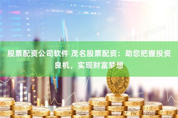 股票配资公司软件 茂名股票配资：助您把握投资良机，实现财富梦想