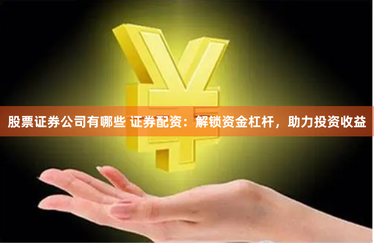 股票证券公司有哪些 证券配资：解锁资金杠杆，助力投资收益